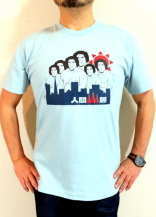 アンドレ・ザ・ジャイアントのTシャツ　昭和プロレスTシャツ　懐かしのプロレスラーTシャツ　人間山脈　大巨人アンドレTシャツ