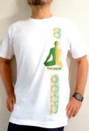 瞑想Ｔシャツ　ヨガＴシャツ　YOGA Tshirt　インド精神世界Ｔシャツ