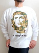 チェ・ゲバラのトレーナー　長袖　ゲバラ　スウェット　CHE GUEVARA Tshirt　キューバ革命のＴシャツ CUBA T-shirt