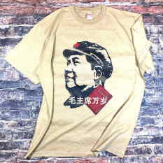 キングサイズ毛沢東Tシャツ　中国共産党Tシャツ　大きなサイズ　毛主席ビッグサイズTシャツ　MAO T-shirt