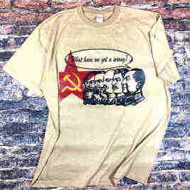 キングサイズ毛沢東Tシャツ　ビッグサイズソ連Tシャツ　共産主義Tシャツ　ビッグサイズ　マルクスレーニン主義Tシャツ　キングサイズ