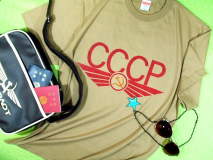 CCCP Ｔシャツ　旧ソ連Ｔシャツ　共産主義　ソビエト連邦Ｔシャツ　旧ソ連Ｔシャツ　アエロフローＴシャツ