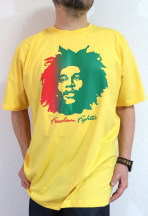 ボブマーリーＴシャツ　Bob Marley T-shirt　ラスタ　レゲエ　ボブ・マーレーのＴシャツ