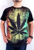 ガンジャのＴシャツ　マリファナのＴシャツ　ラスタＴシャツ　MARIJUANA Tshirt　大麻Ｔシャツ