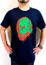 van Gogh ゴッホのTシャツ ゴッホの自画像のTシャツ ポップアートTシャツ 画家のTシャツ