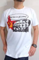 CCCP　マルクス　レーニン　毛沢東　共産オールスターズTシャツ　ソビエト連邦Tシャツ　旧ソ連Tシャツ　共産主義Tシャツ